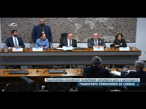 Debate aponta benefícios do transporte de cargas por ferrovias