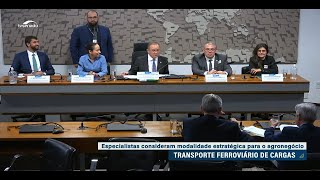 Debate aponta benefícios do transporte de cargas por ferrovias