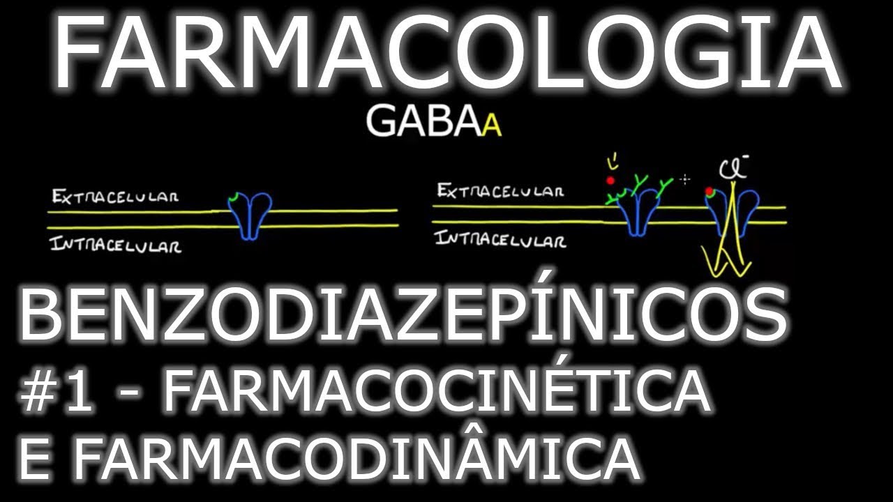 Aula: Benzodiazepínicos #1 - Farmacocinética e Farmacodinâmica | Farmacologia Médica