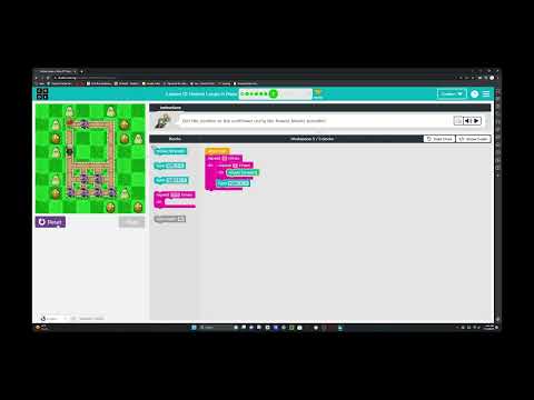 Code.org Express Course 2022 Nested Loops in Maze Lesson 12 Upload Student