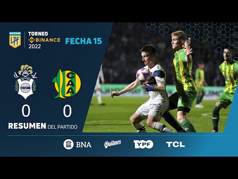 #TorneoBinance | Fecha 15 | resumen de Gimnasia - Aldosivi