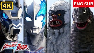Download lagu (4K) Ultraman Blazar & Earth Garon Vs Red King II & Guigass [ENG SUB] mp3