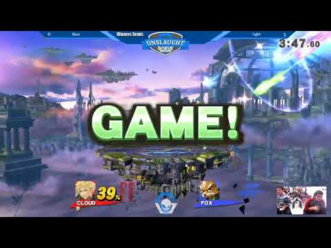 Onslaught 107 - Winner's Semis: Light (Fox) vs Xion (Cloud)