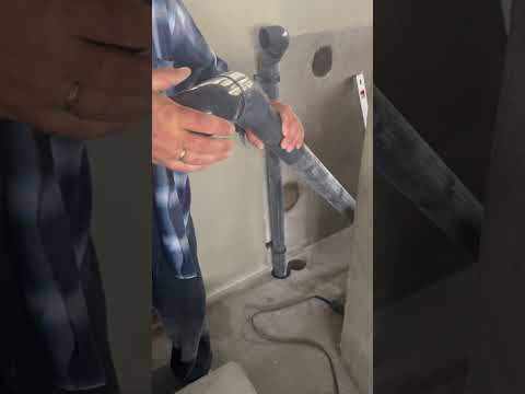 Installing a water attraction — lounger by Hugo Lahme🔧 Connecting with Peraqua PVC-U pipes