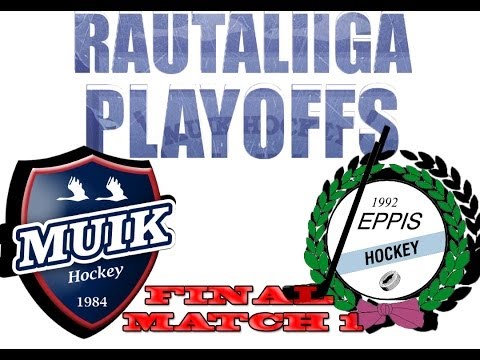 Muik Hockey - Jeppis Hockey 5.3.2014 Playoff Final - Match 1