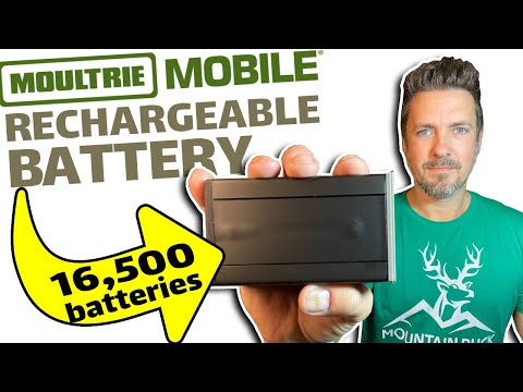 Moultrie Mobile 🔋Rechargeable🔋Lithium-Ion Battery for Edge and Edge Pro Cameras - ⚡1,000 Charges!