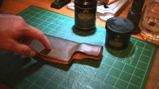 Leather working -  How to dye leather