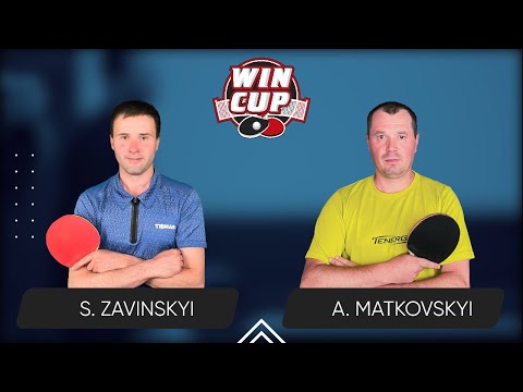 17:30 Serhii Zavinskyi -  Andrii Matkovskyi West 3 WIN CUP 15.11.2023 | TABLE TENNIS WINCUP