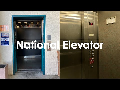 Mega Anti-Scenic National Hydraulic Elevator - South Locust Garage - Walnut Creek, CA