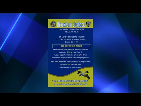 NYC Bronx Gun Buyback