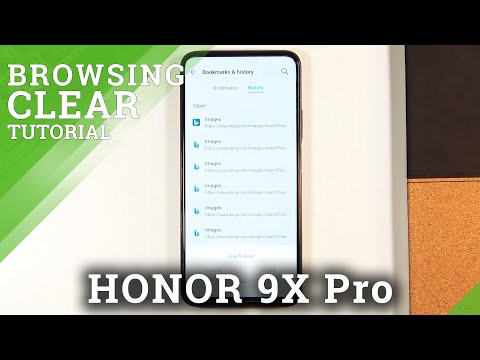 How to Clear Browsing Data in HUAWEI Honor 9x Pro – Remove Visited Websites