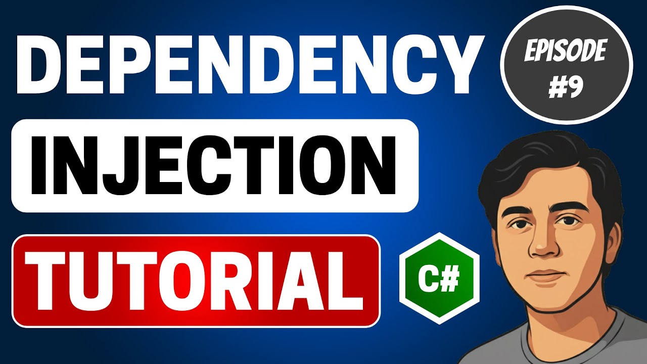 Dependency Injection Tutorial for Beginners in C# | Constructor Injection (Episode #9) | CodeGanesh