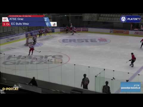15.10.16 ATSE Graz - EC Bulls Weiz - Highlight  (3. Dr. / 09:18) am 15.10.2016 21:46