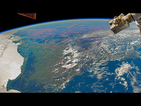 ISS Timelapse - Crossing Australia (15 Jul 2024)