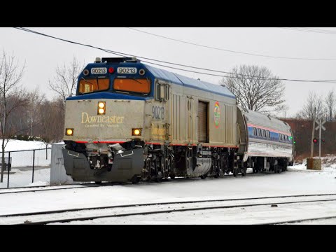 Trains In The Snow