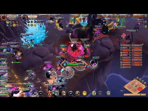ELEVATE vs POEVZ - Mammoth fight | Albion Online | ZvZ | Hand of Justice | Tank -Trakhala