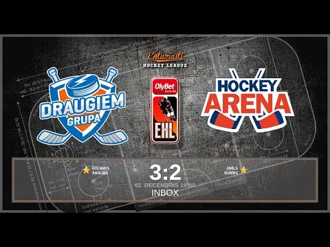 2018.12.02. - HK DRAUGIEM GROUP - HK HOCKEY ARENA