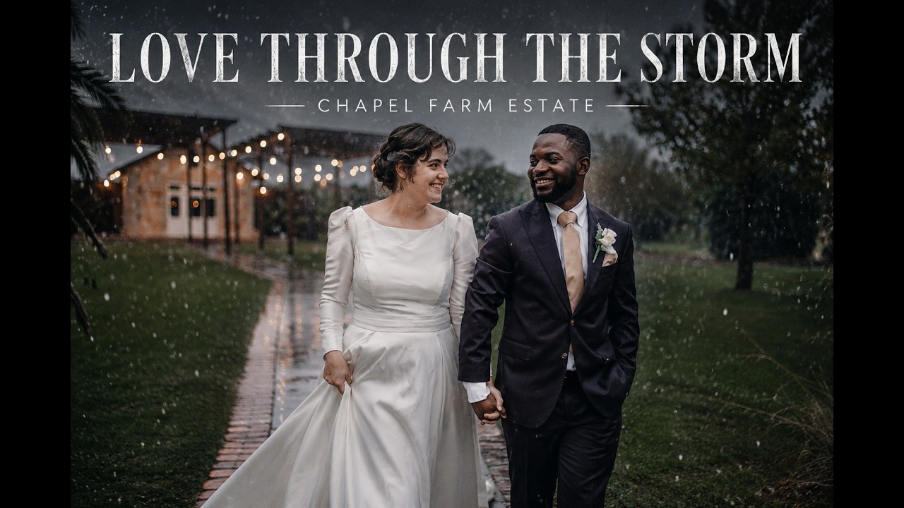 Cassandra and Jonathan's Chapel Farm Estate wedding film — click to play