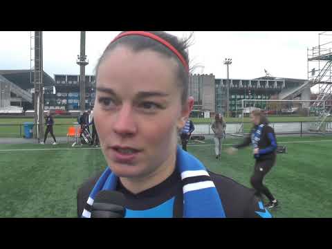 Charlotte Laridon na Club Brugge - KAA Gent Ladies op 23.11.2019