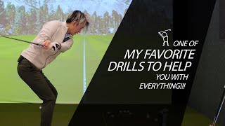 One of My Favorite Drills - Map Out Downswing Drill to Improve EVERYTHING!!!