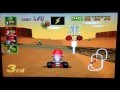Mario Kart 64 N64 Mushroom Cup Gameplay