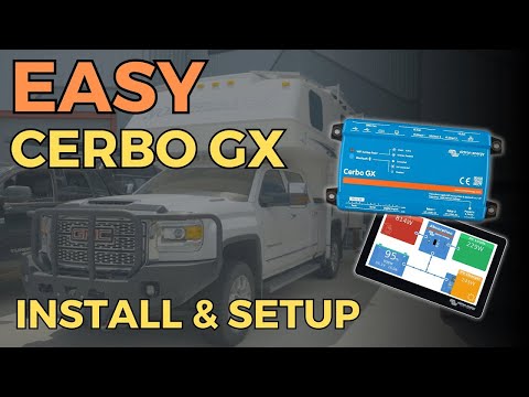 Victron Cerbo GX - Basic Install & Setup
