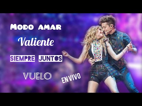 Modo Amar+Valiente+Vuelo+Siempre Juntos|Final Soy Luna en vivo (parte 1)-Show en Mexico