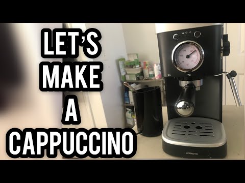 Let’s Make a Cappuccino | Espresso Machine   | Ambiano