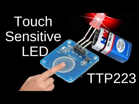 Touch Sensor Module Blue video