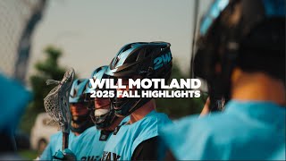 Will Motland Fall '25 Highlights