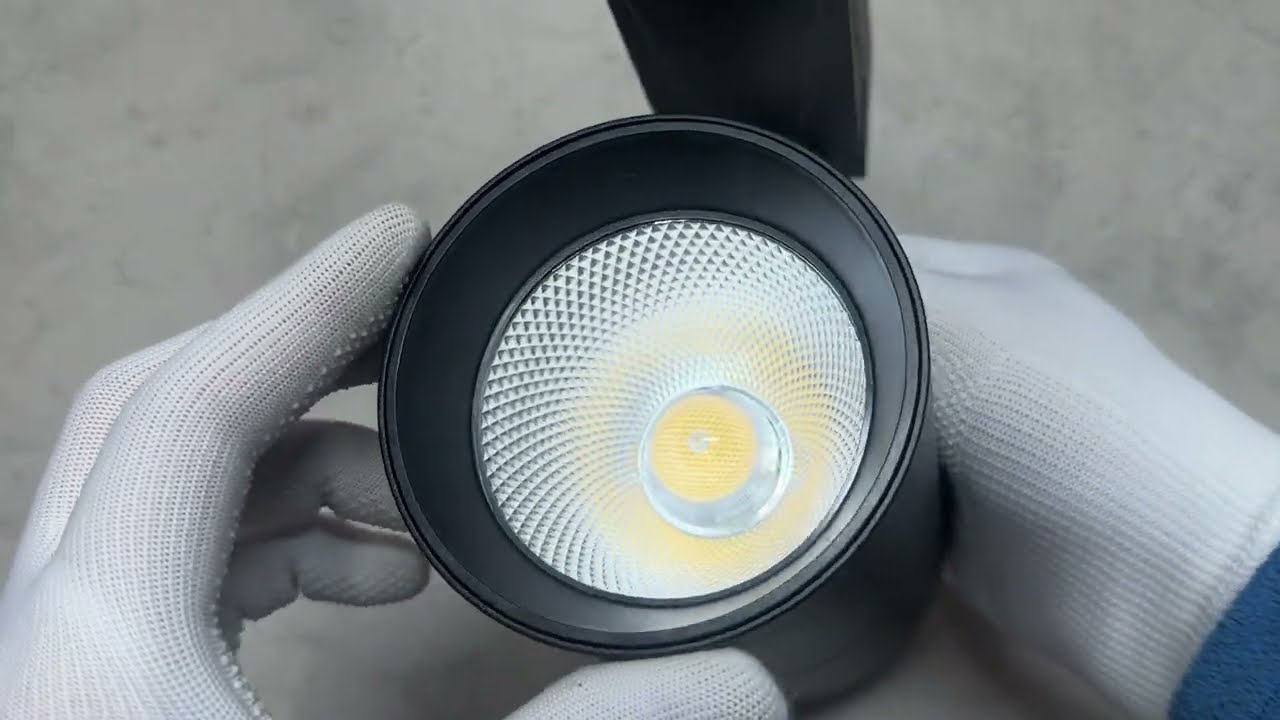 Трековый светодиодный светильник FERON AL103 COB 30W 2700LM 4000K IP40 черный 29618