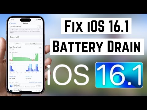 How to FIX iOS 16.1 Battery Drain Issue on iPhone