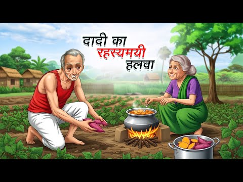 दादी का रहस्यमयी हल्वा | DADI KA RAHASYAMAYI HALWA | HINDI KAHANI | CARTOON STORY | HINDI STORIES