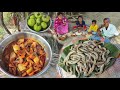RIVER PRAWNS CURRY With RADISH Village Style Prawns Recipe Village Food