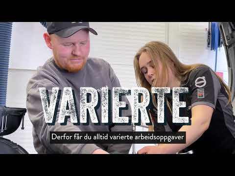 En lys fremtid: Thea Langbakke er lærling hos Volmax Rygge