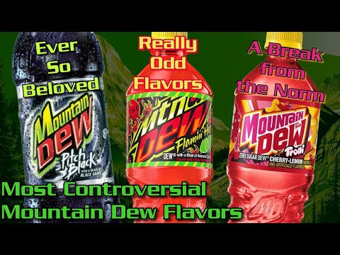 The Most Controversial Mountain Dew Flavors