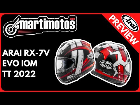 Full face helmet Arai RX-7V Evo Isle Of Man 2022 -10%