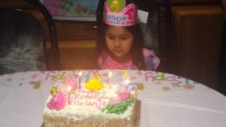 Happy birthday princess Melanie
