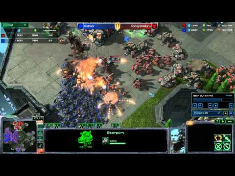 HotS TvZ reaper into Hellbat drop into mech