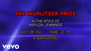 Waylon Jennings - The Wurlitzer Prize (I Don&#39;t Want To Get Over You) (Karaoke)