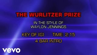 Waylon Jennings - The Wurlitzer Prize (I Don't Want To Get Over You) (Karaoke)