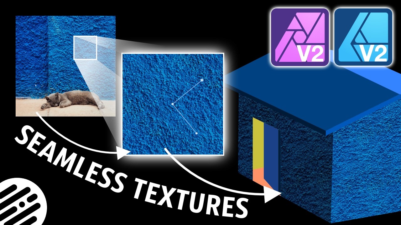 Create Seamless Textures | Affinity Photo & Affinity Designer Tutorial