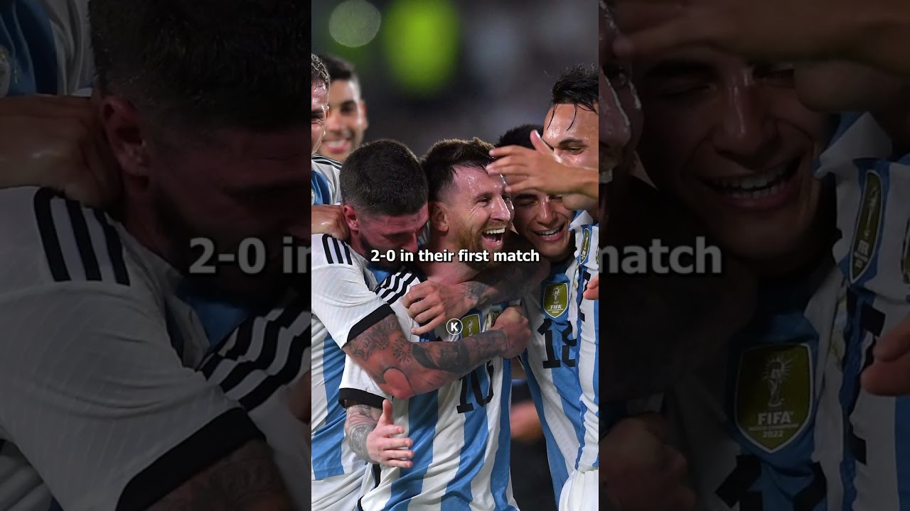 Messi hits 800 career goals on Argentina return after World Cup glory🔥👏#barcelona #realmadrid