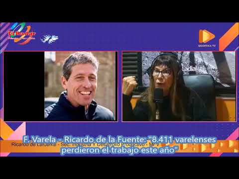ERDS - F. Varela - Ricardo de la Fuente: "8.411 varelenses perdieron el trabajo este año"