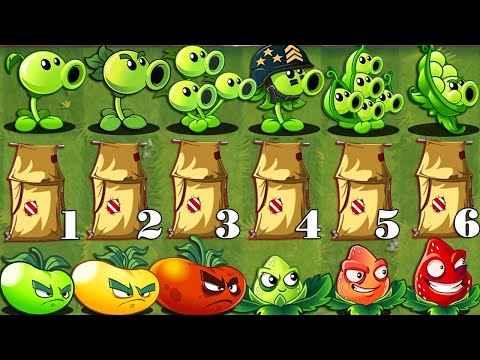 PvZ 2 Challenge - All Plants Vs 99 Tent Backpacks (Imp Porter) - Which Plant 's Best?