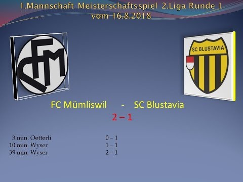 1.Mannschaft 2.Liga Runde 1 FC Mümliswil-SC Blustavia