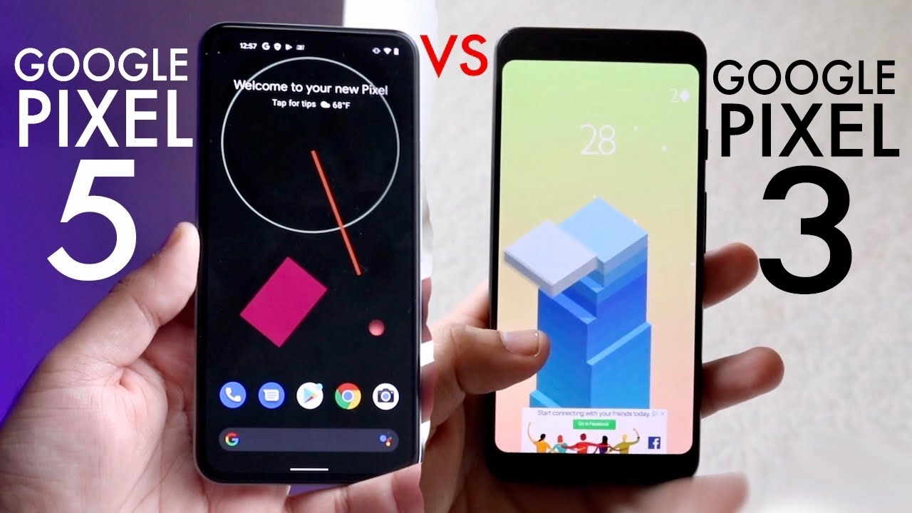 Google Pixel 5 Vs Google Pixel 3! (Comparison) (Review)