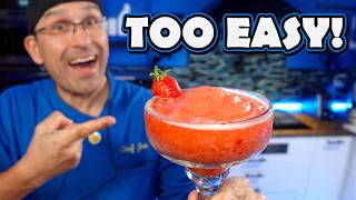 Perfect Frozen Strawberry Daiquiri Every Single Time in a Ninja Slushi!