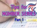 Tips for NUMBER SERIES part1