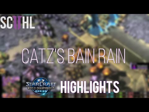 CatZ's 6+ Overlord Baneling Drops ZvZ